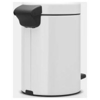 Brabantia atkritumu tvertne ar pedāli NewIcon, 3 l, White - 112126