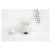 Brabantia atkritumu tvertne ar pedāli NewIcon, 5 l, White - 112065