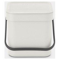 Brabantia aktritumu tvertne Sort & Go, 6L, Light Grey - 213267