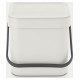 Brabantia aktritumu tvertne Sort & Go, 6L, Light Grey - 213267