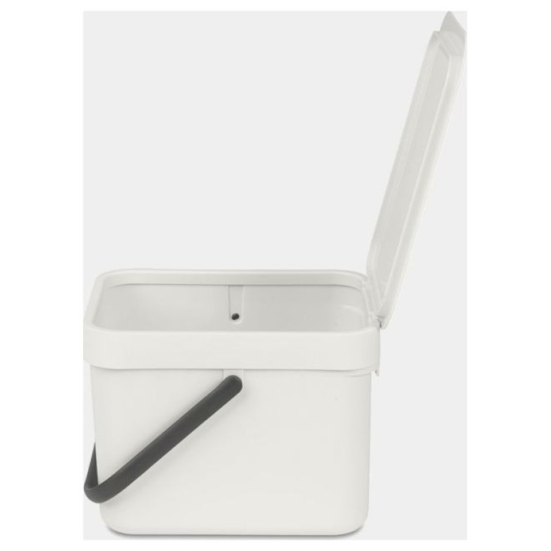 Brabantia aktritumu tvertne Sort & Go, 6L, Light Grey - 213267