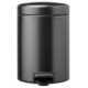 Brabantia atkritumu tvertne ar pedāli NewIcon, 5L, Confident Grey - 233463