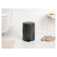 Brabantia atkritumu tvertne ar pedāli NewIcon, 5L, Confident Grey - 233463