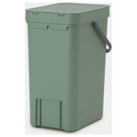Brabantia atkritumu tvertne Sort & Go, 16 l, Fir Green - 129827