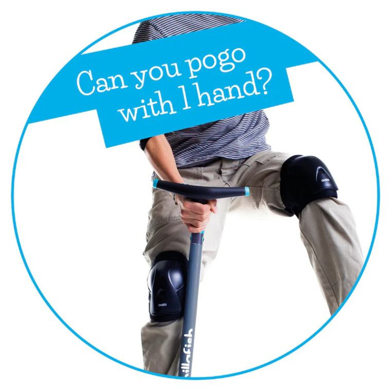 Chillafish Poogi lēkā&scaron;anas stienis , no 9 gadiem,zils - CPPG03BLU