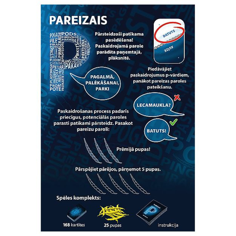 Trefl Spēle "Pareizais P" (Latvie&scaron;u val.)