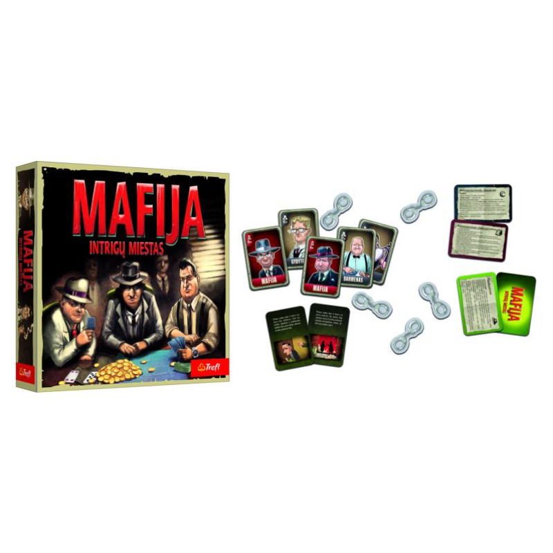 Trefl Мафия настольная игра (на лит. яз.)