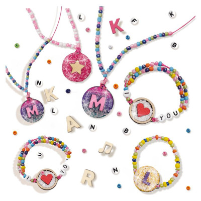 SES Vienkār&scaron;i dimantiņi "Burtu rotaslietas"