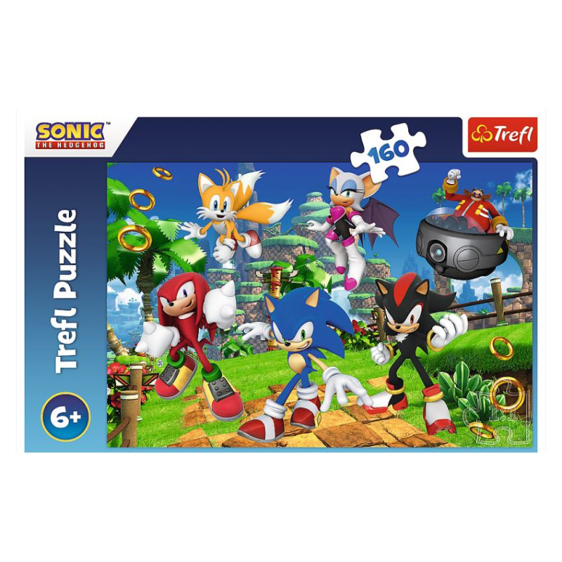 Trefl SONIC Puzle, 160 gab.
