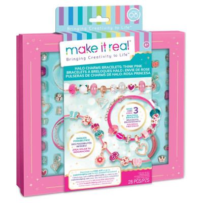 Make It Real Aproču komplekts "Rozā"