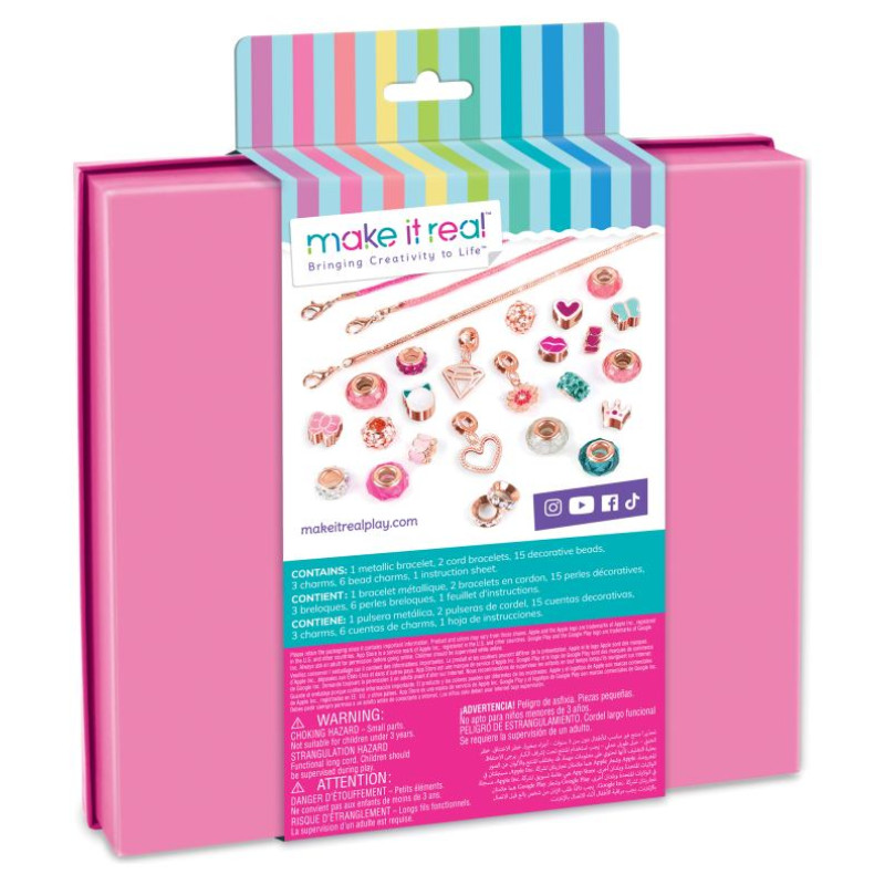 Make It Real Aproču komplekts "Rozā"