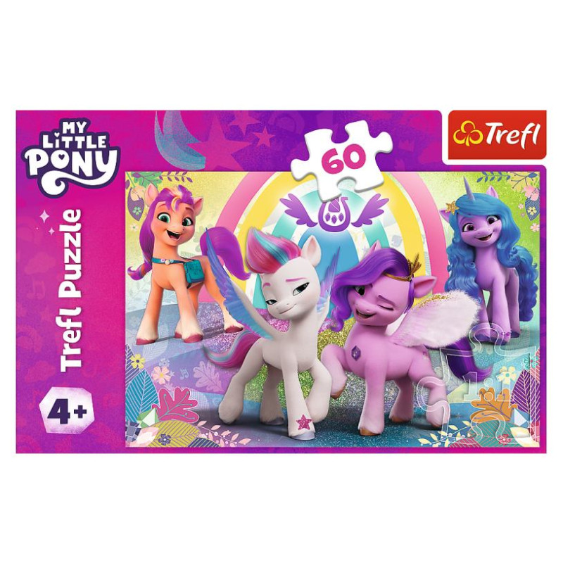 Trefl MY LITTLE PONY Puzle Mans mazais ponijs, 60 gab.