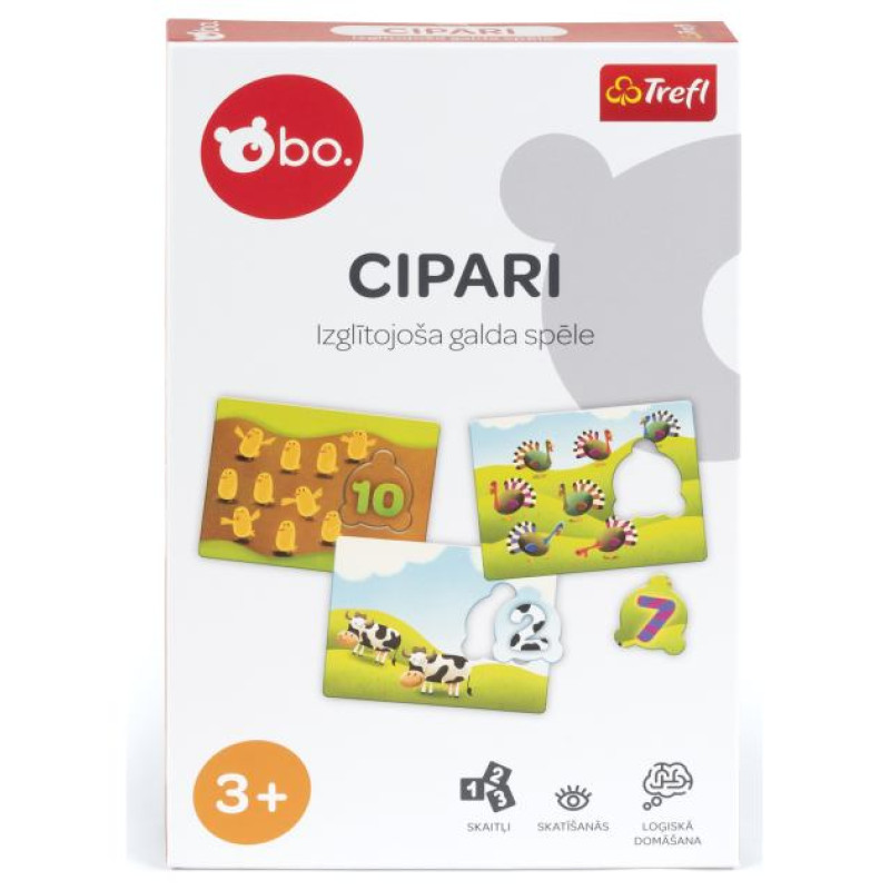 BO. Izglītojo&scaron;ā galda spēle "Cipari" (Latvie&scaron;u val.)