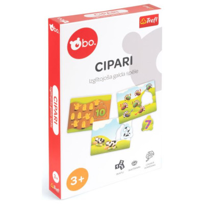 BO. Izglītojo&scaron;ā galda spēle "Cipari" (Latvie&scaron;u val.)