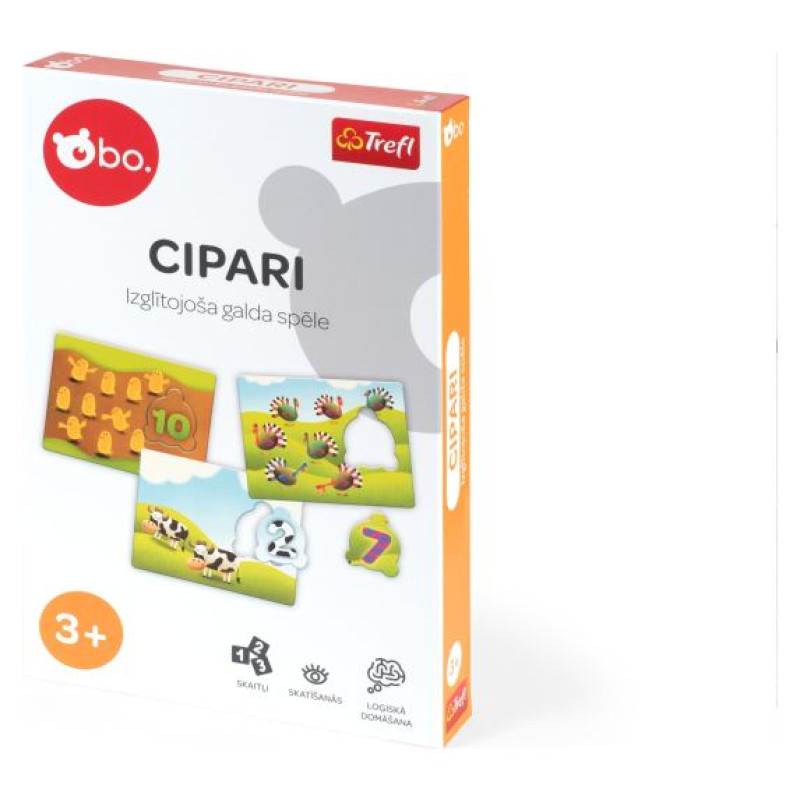 BO. Izglītojo&scaron;ā galda spēle "Cipari" (Latvie&scaron;u val.)