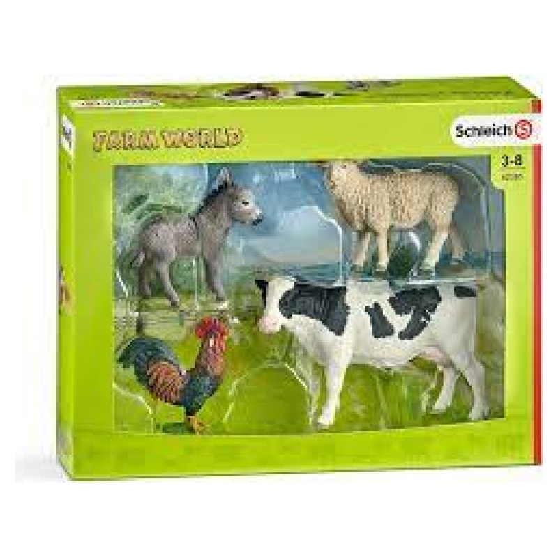 Schleich FARM WORLD fermas dzīvnieki komp.