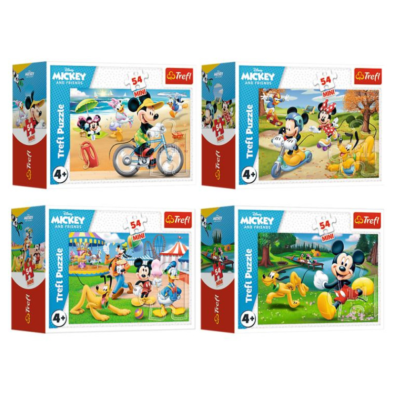 Trefl DISNEY Puzle Mini Mikijs, 54 gab.