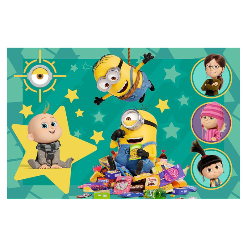 Trefl MINIONS Puzle mini, 54 gab.