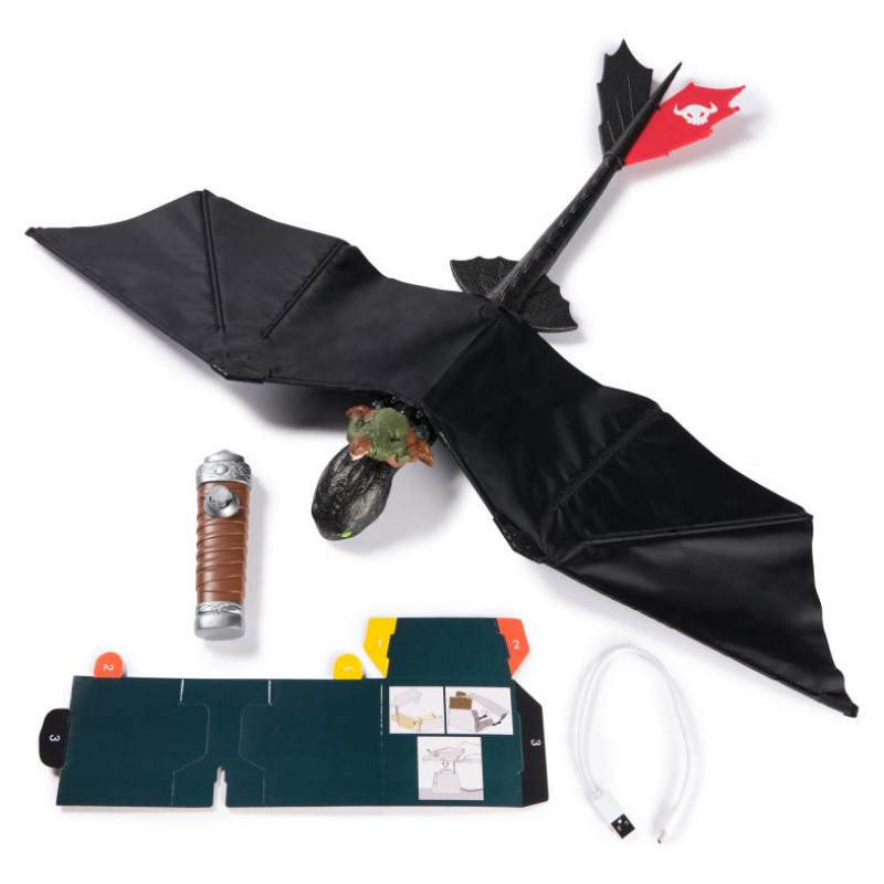 Dragons Interaktīvā figūra lidojo&scaron;s Toothless