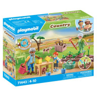 Playmobil COUNTRY Idillisks sakņu dārzs ar vecvecākiem 71443