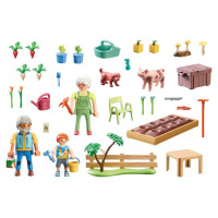 Playmobil COUNTRY Idillisks sakņu dārzs ar vecvecākiem 71443