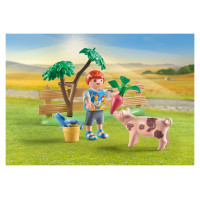 Playmobil COUNTRY Idillisks sakņu dārzs ar vecvecākiem 71443
