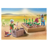 Playmobil COUNTRY Idillisks sakņu dārzs ar vecvecākiem 71443