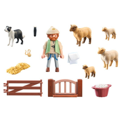 Playmobil COUNTRY Jaunais gans ar aitu ganāmpulku 71444