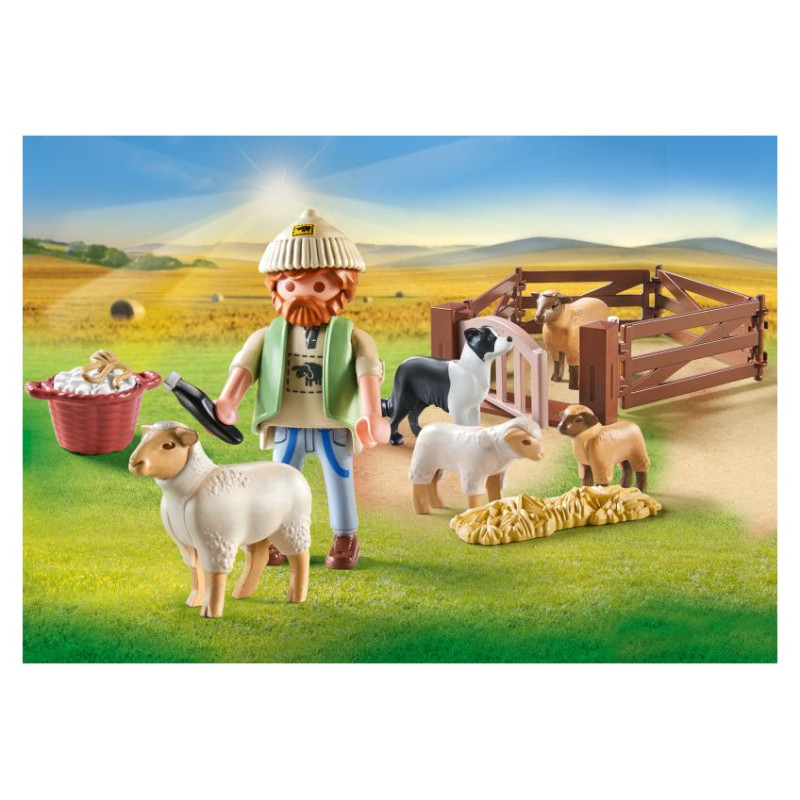 Playmobil COUNTRY Jaunais gans ar aitu ganāmpulku 71444