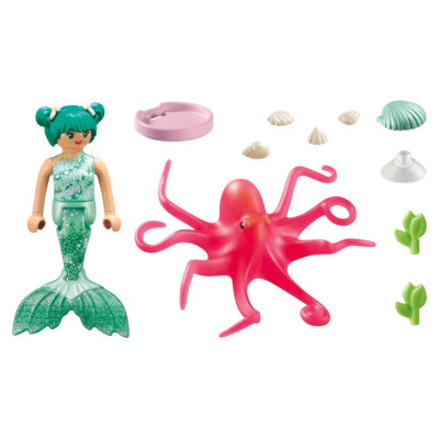 Playmobil MERMAIDS Nāriņa ar astoņkāji, kas maina krāsu 71503