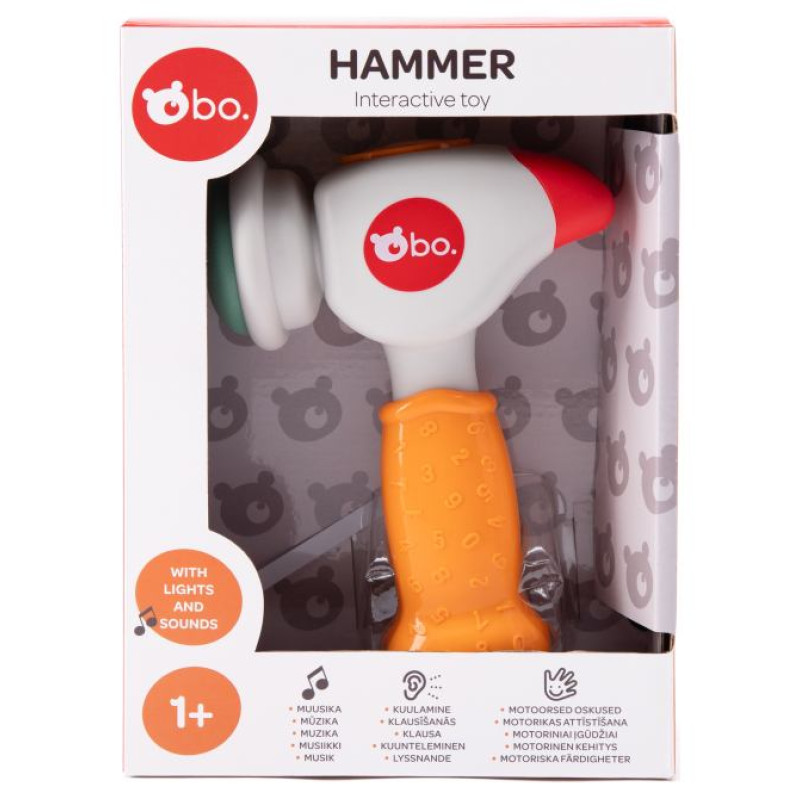 BO. Interaktīva rotaļlieta - Āmurs