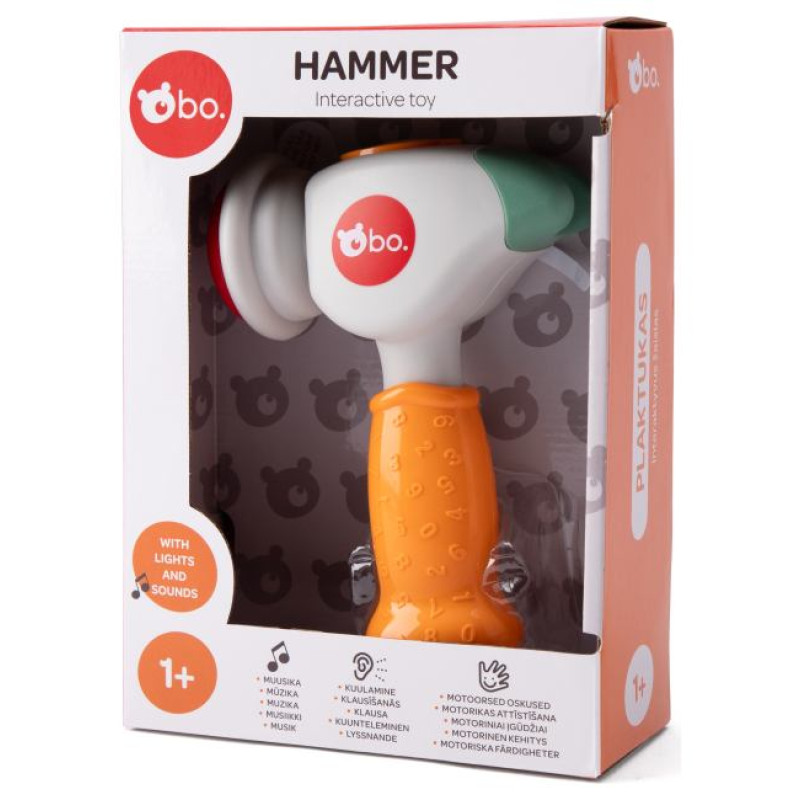 BO. Interaktīva rotaļlieta - Āmurs