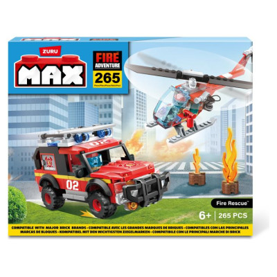 MAX CITY Klucī&scaron;i Ugunsdzēsēju depo, 265 gab.