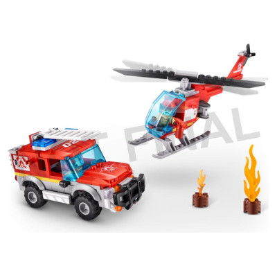 MAX CITY Klucī&scaron;i Ugunsdzēsēju depo, 265 gab.