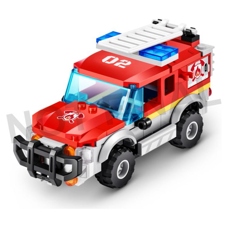 MAX CITY Klucī&scaron;i Ugunsdzēsēju depo, 265 gab.