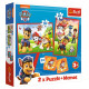 Trefl PAW PATROL Puzles komplekts 30 gab + 48 gab + 24 memo