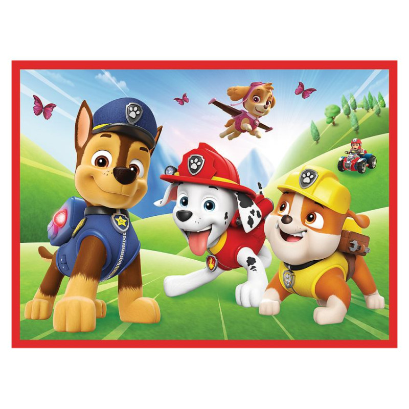 Trefl PAW PATROL Puzles komplekts 30 gab + 48 gab + 24 memo