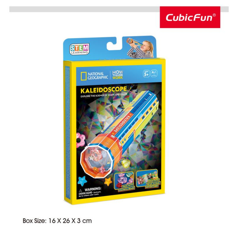 Cubic Fun National Geographic 3D puzle Kaleidoskops