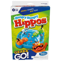 Hasbro Gaming Ceļojumu spēle Hungry Hungry Hippos Grab&Go