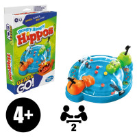 Hasbro Gaming Ceļojumu spēle Hungry Hungry Hippos Grab&Go