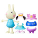 Peppa Pig Rotaļu komplekts Cūciņa Pepa un draugi, pārģērbjama figūriņa, 15 cm