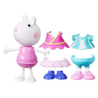 Peppa Pig Rotaļu komplekts Cūciņa Pepa un draugi, pārģērbjama figūriņa, 15 cm
