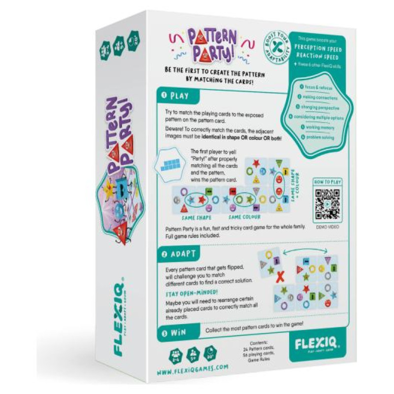 Flexiq Galda spēle Pattern Party!