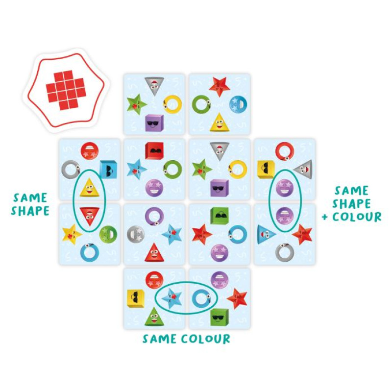 Flexiq Galda spēle Pattern Party!