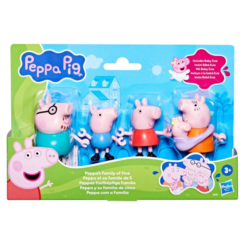 Peppa Pig Rotaļu komplekts Ģimene