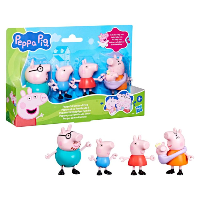 Peppa Pig Rotaļu komplekts Ģimene