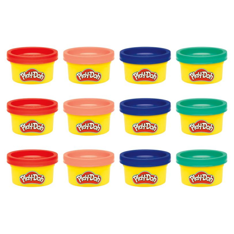 Play-Doh Plastilīns Balviņas un dāvaniņas, 12