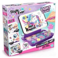 Style 4 Ever STYLE 4EVER 3 in 1 LED panelis dimantiņu mākslai