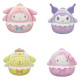Squishmallows HELLO KITTY Mīkstā rotaļlieta, Lieldienu sērija, 12 cm