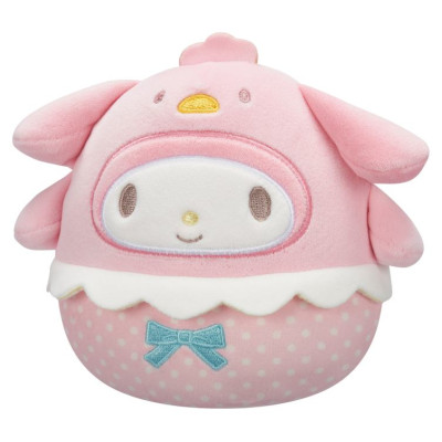 Squishmallows HELLO KITTY Mīkstā rotaļlieta, Lieldienu sērija, 12 cm